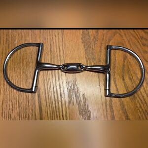 Hunter D-Ring French Link Snaffle Horse Bit